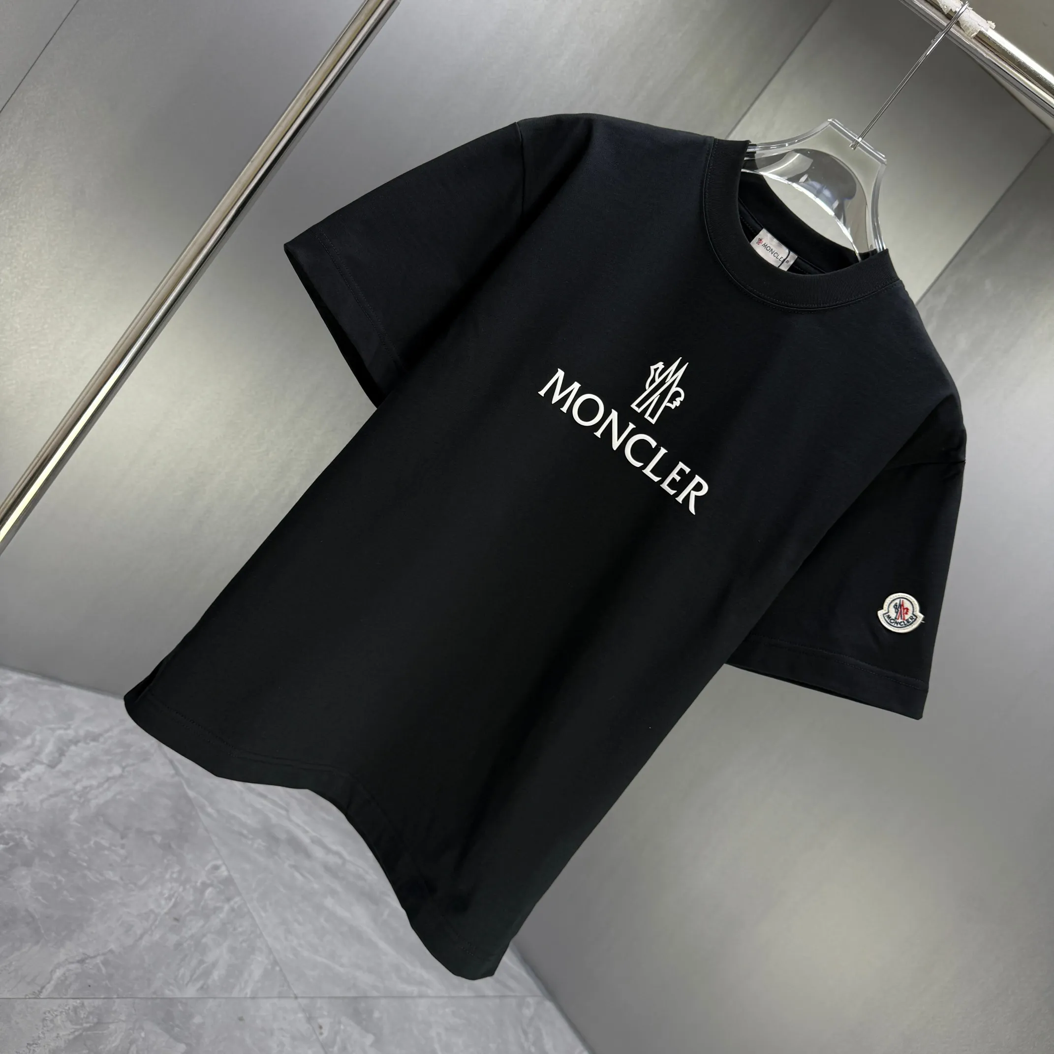 MONCL* * 2026 New Arrival T logo ：Black White Dark Blue Sizes：S M L XL XXL